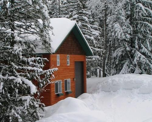 Donna's Studio in Winter